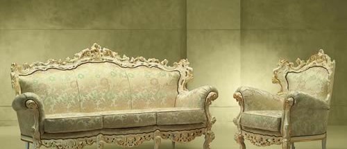 Итальянский комплект мягкой мебели «Napoleone»